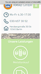 Mobile Screenshot of kmabgmbh.de